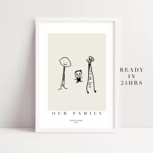 Custom Kids Drawing
