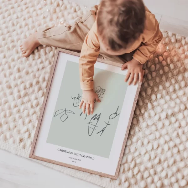 Make My Child’s Drawing into Wall Art - Image 3
