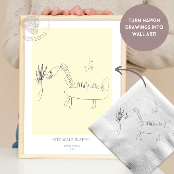 Make My Child’s Drawing into Wall Art - Image 2